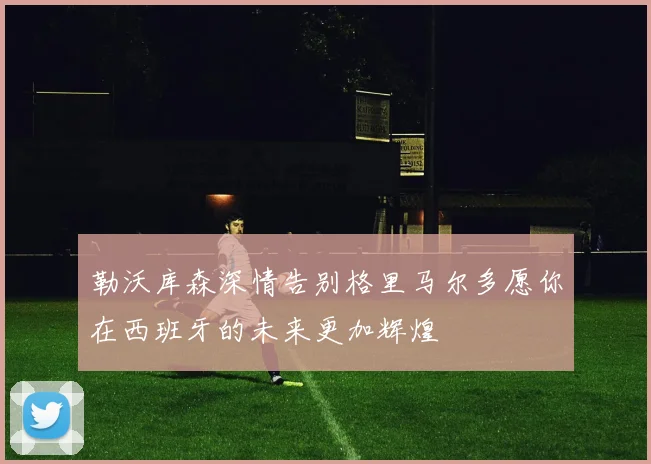 勒沃库森深情告别格里马尔多愿你在西班牙的未来更加辉煌